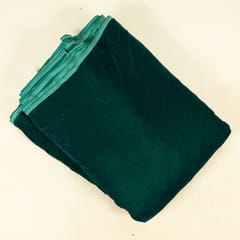 Bottle Green Micro Velvet fabric