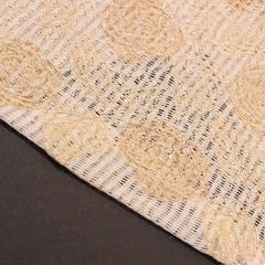 Net Cutwork Embroidered Fabric