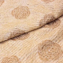 Net Cutwork Embroidered Fabric