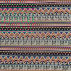 Linen Satin Printed Fabric