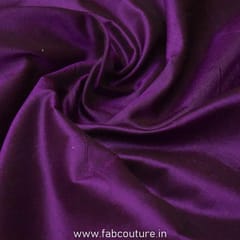 Purple Colour Pure Silk fabric