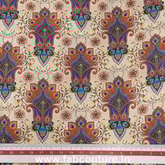 Mysoor Silk Digital Printed Fabric
