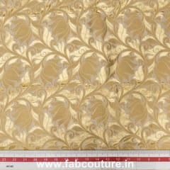 White Chanderi Jacquard