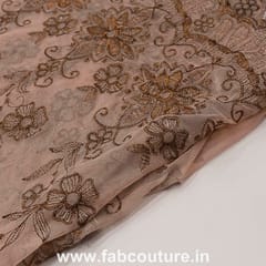 Net Embroidered Fabric