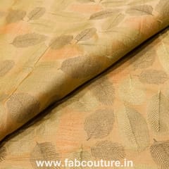 Leaf Pattern Brocade fabric