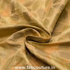 Leaf Pattern Brocade fabric