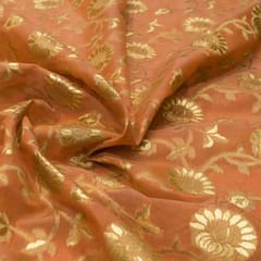 Radium Zari Jacquard fabric