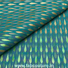 Zari Resham Booti Jacquard fabric