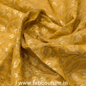 Radium Zari Jacquard fabric