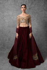 Wine Micro Velvet fabric