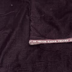 Wine Micro Velvet fabric