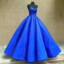 Royal Blue Colour Taffeta fabric