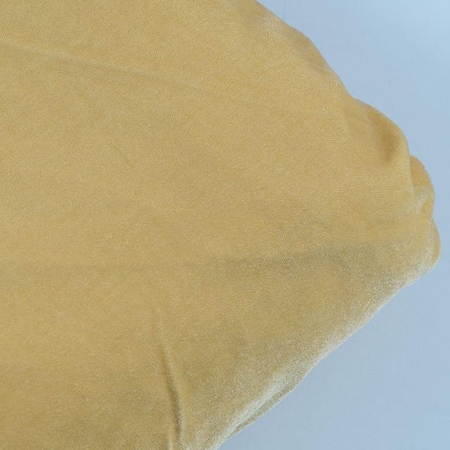 Fawn Colour micro Velvet fabric