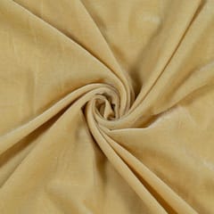 Fawn Colour micro Velvet fabric