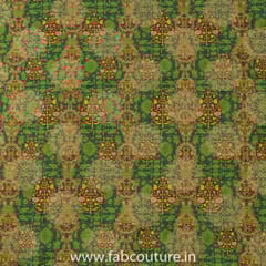 Jacquard Silk Digital Printed Fabric