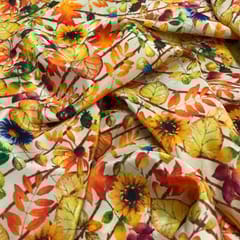 Digital Crepe Printed Fabric