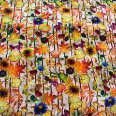 Digital Crepe Printed Fabric