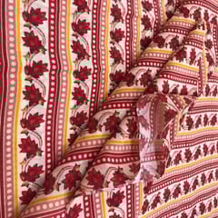 Chanderi Digital Printed Fabric