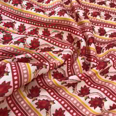 Chanderi Digital Printed Fabric