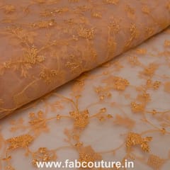 Net Embroidered Fabric
