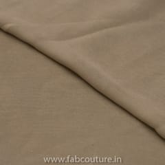 Taupe Colour Viscose Crepe fabric
