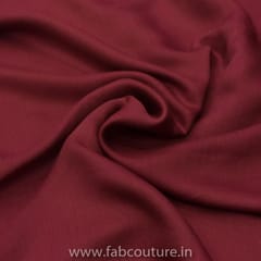 Maroon Colour Modal Satin fabric