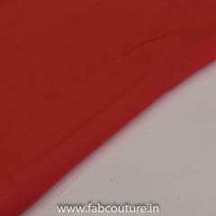 Red Colour Plain Uppada Silk fabric