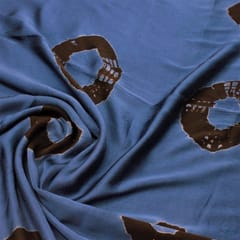 Modal Satin Shibori fabric