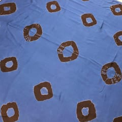 Modal Satin Shibori fabric