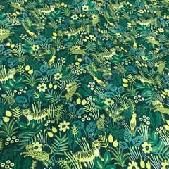 Satin Georgette Printed Fabric