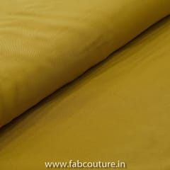 Mustard Colour Butter Silk fabric