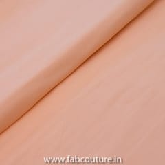 Peach Colour Butter Silk fabric