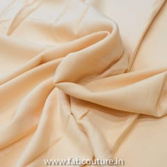 Fawn Colour Butter Silk fabric