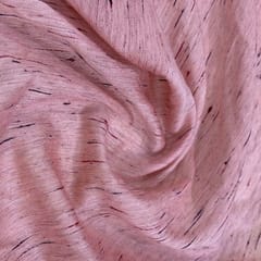 Pink Chanderi Multi Slub Fabric