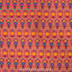Jacquard Silk fabric