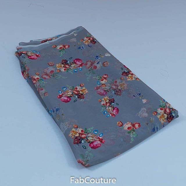 Georgette Digital Printed Fabric