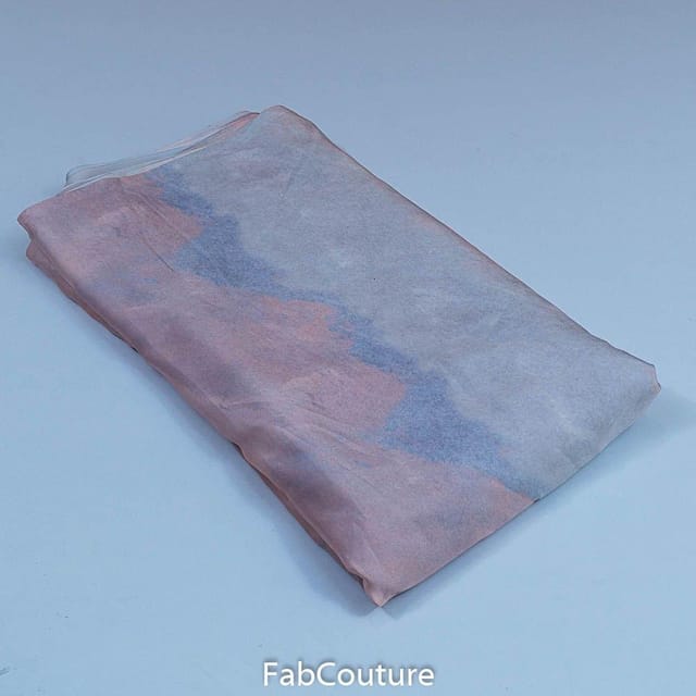 MultiColour Digital Satin Printed Fabric