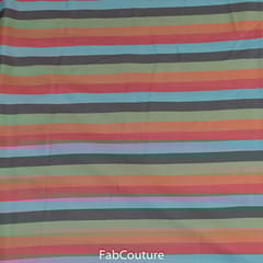 MultiColour Digital Satin Printed Fabric