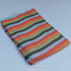 MultiColour Digital Satin Printed Fabric