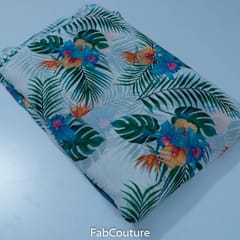 Multi Colour Georgette Digital Printed Fabric