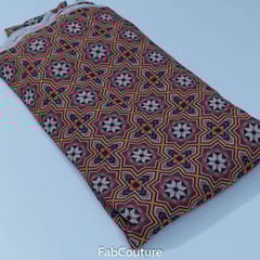 Multi Colour Poly Georgette Digital Printed Fabric