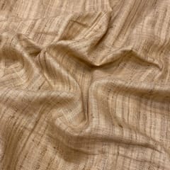 Beige Colour Mahi Silk fabric