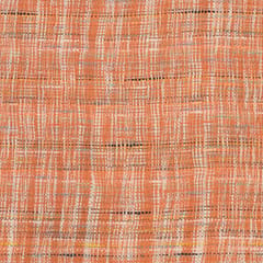 Orange colour Jacquard Fabric