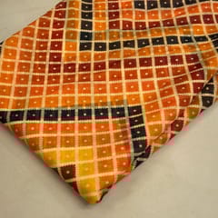 Tabby Silk Digital Printed Fabric