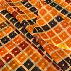 Tabby Silk Digital Printed Fabric