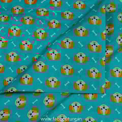 Quirky Cotton Cambric Digital Printed Fabrics