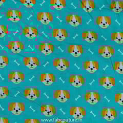 Quirky Cotton Cambric Digital Printed Fabrics