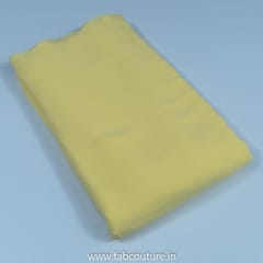 Yellow Colour Poly Georgette fabric