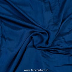 Blue Colour Viscose Muslin fabric