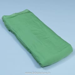 Green Colour Viscose Muslin fabric
